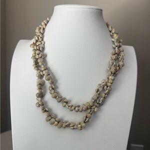 Long Small Seashell Necklace